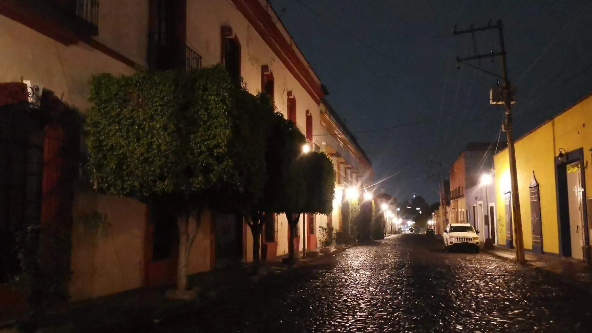 Falta de luz en Puebla